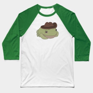 Cowboy Frog Baseball T-Shirt